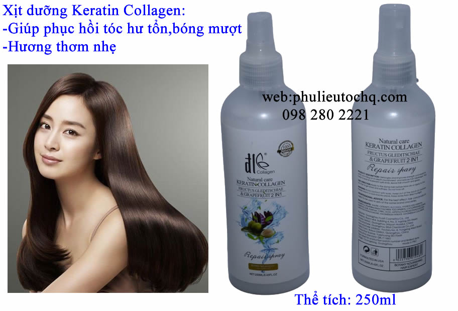 Xit dưỡng tóc DL Keratin Collagen