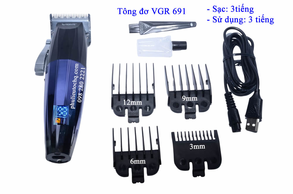 Tông đơ cắt tóc VGR 691