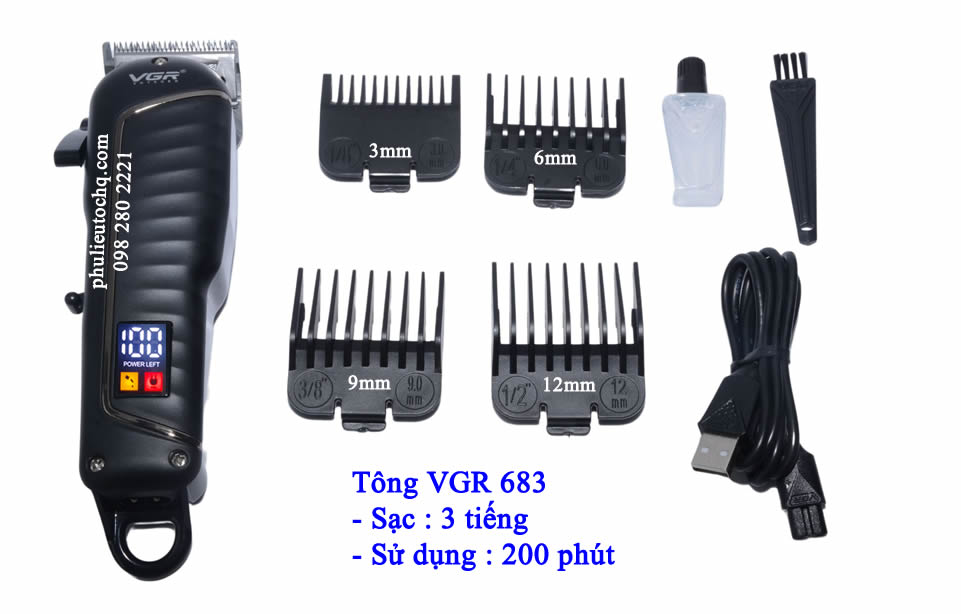 Tông đơ cắt tóc VGR 683