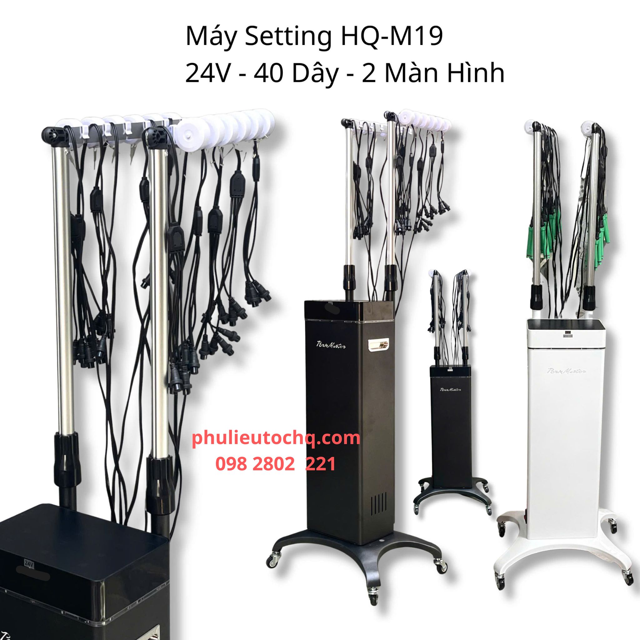 Máy setting 40 dây hình hộp trơn 