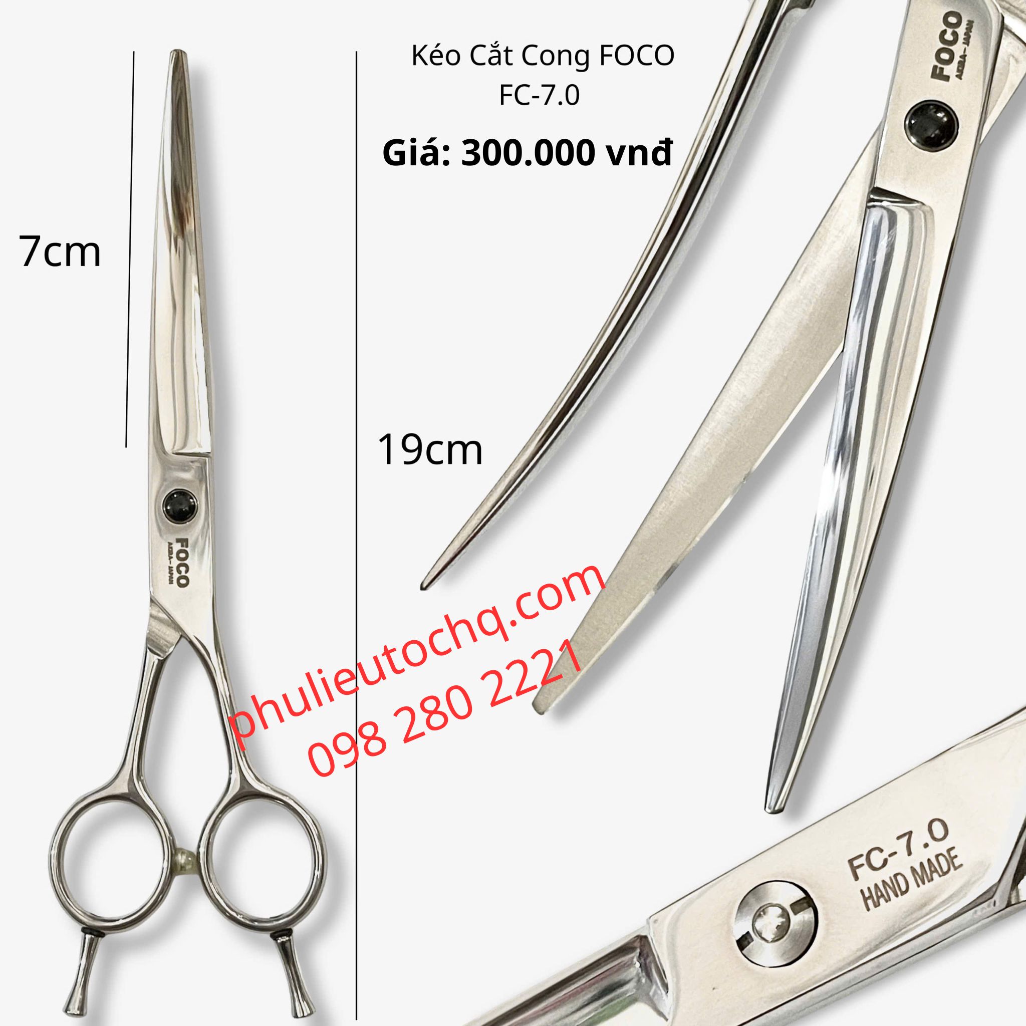 Kéo lưỡi cong dợn sóng