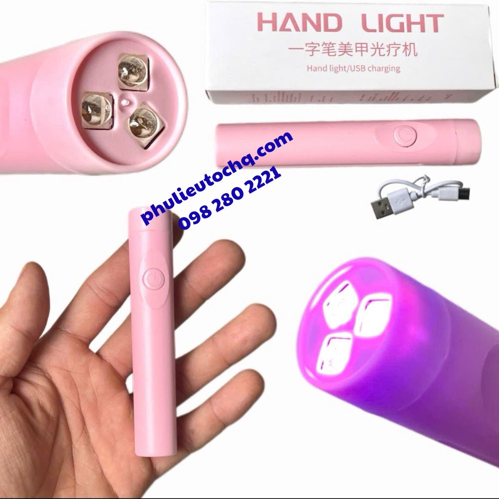 Máy hơ gel mini 1 ngón