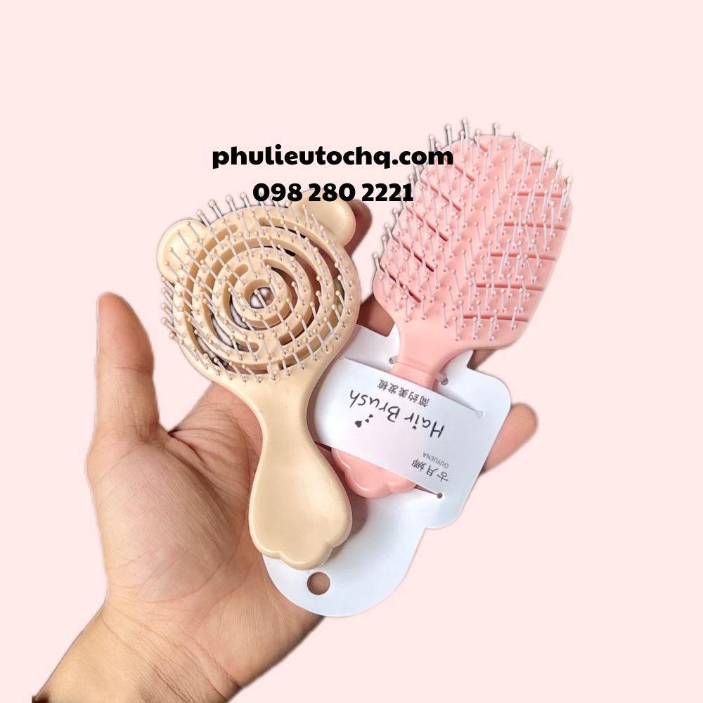 Lược đinh mini chải tóc rối 