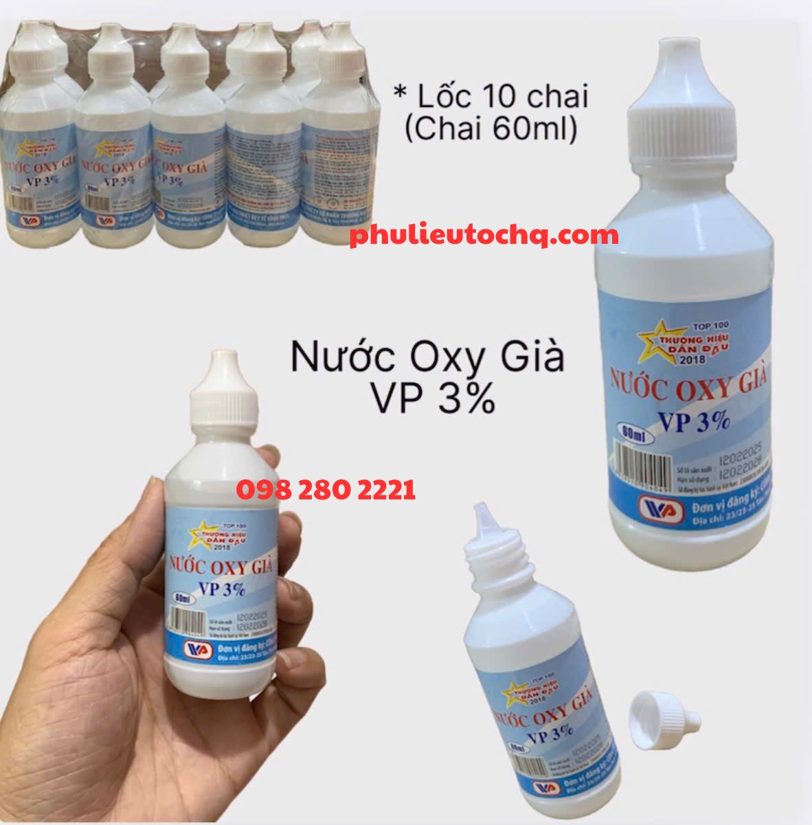 Oxy già sát khuẩn, vệ sinh dụng cụ tóc