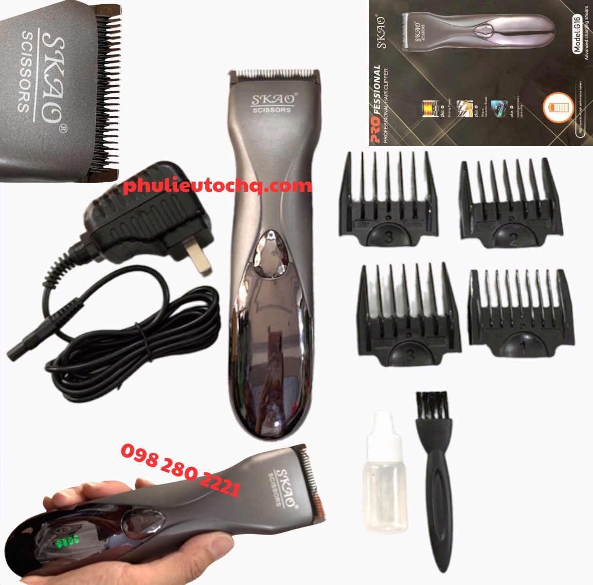 Tông đơ cắt tóc Skao G16