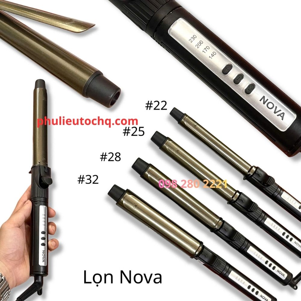 Máy uốn xoăn tóc nova rẻ