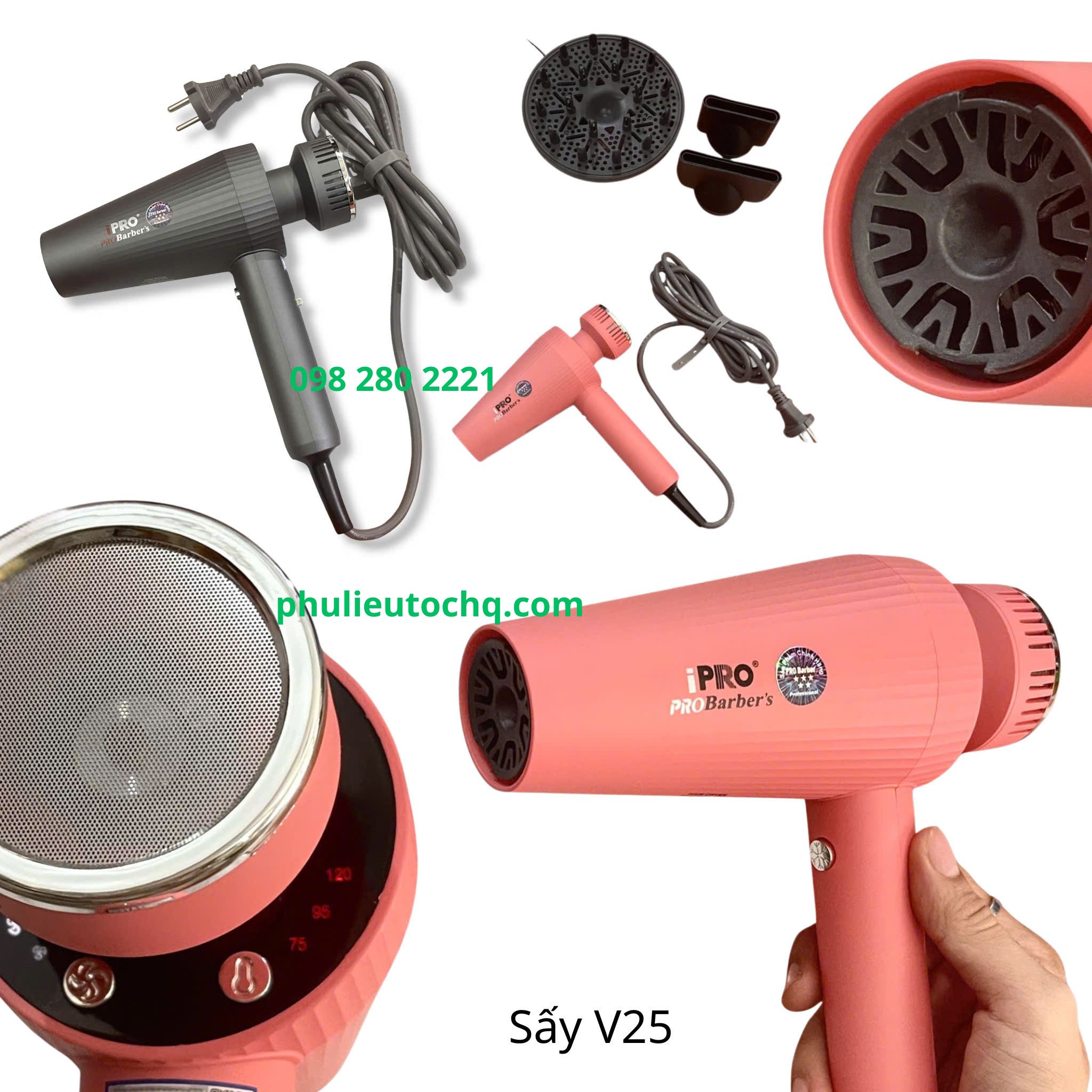 Máy sấy tóc tạo kiểu tóc ipro V25