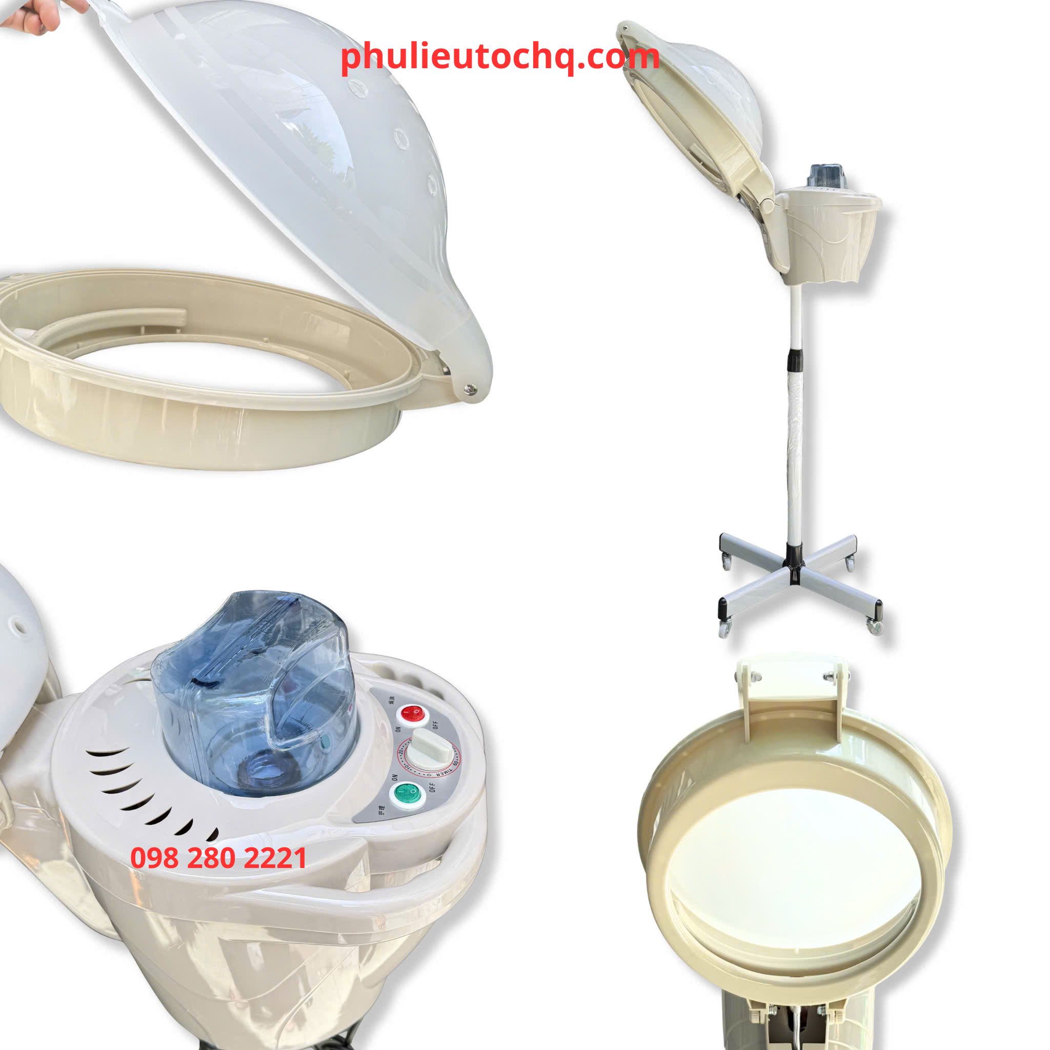 Máy hấp dầu 1 nón hình hột xoài 101