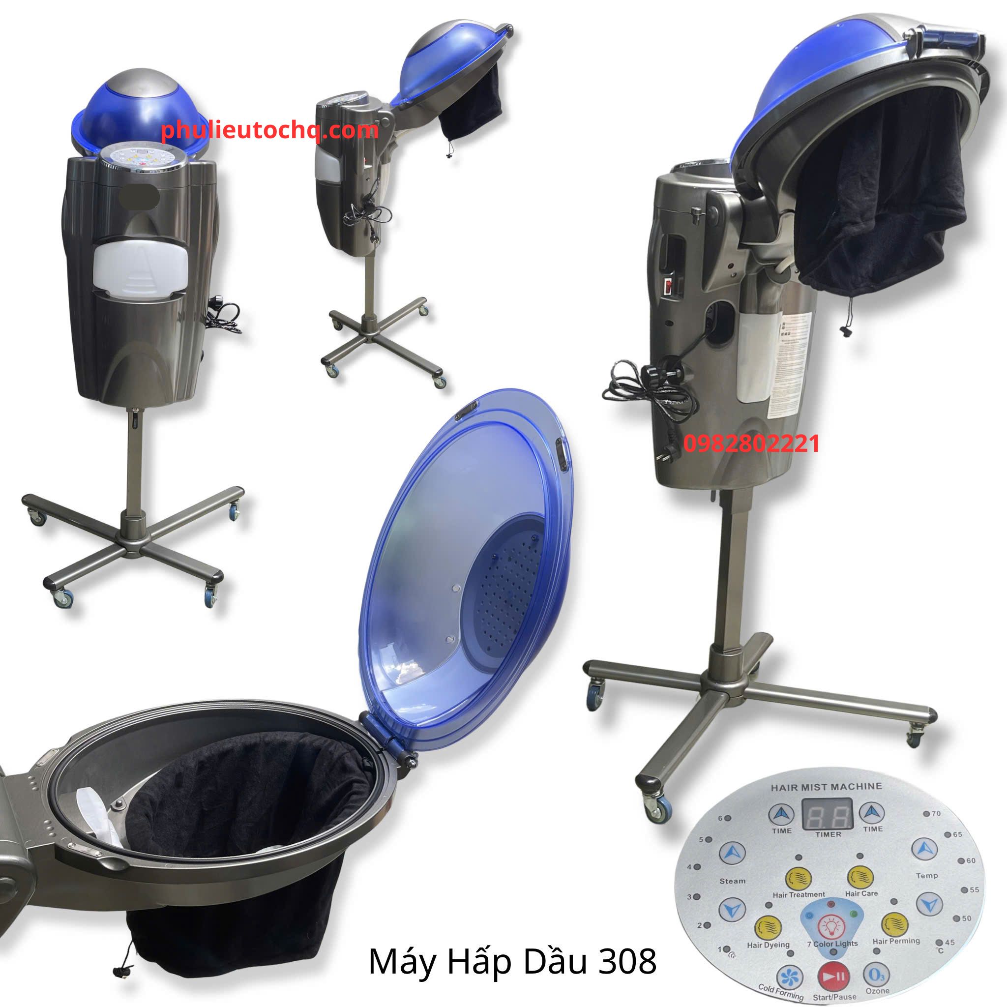 Máy Hấp Ozon đèn hồng ngoại đa chức năng 308