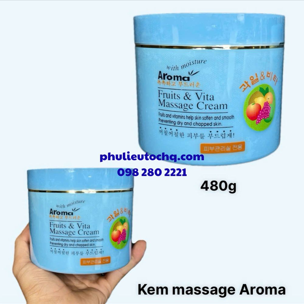 Kem massage cho Spa các loại