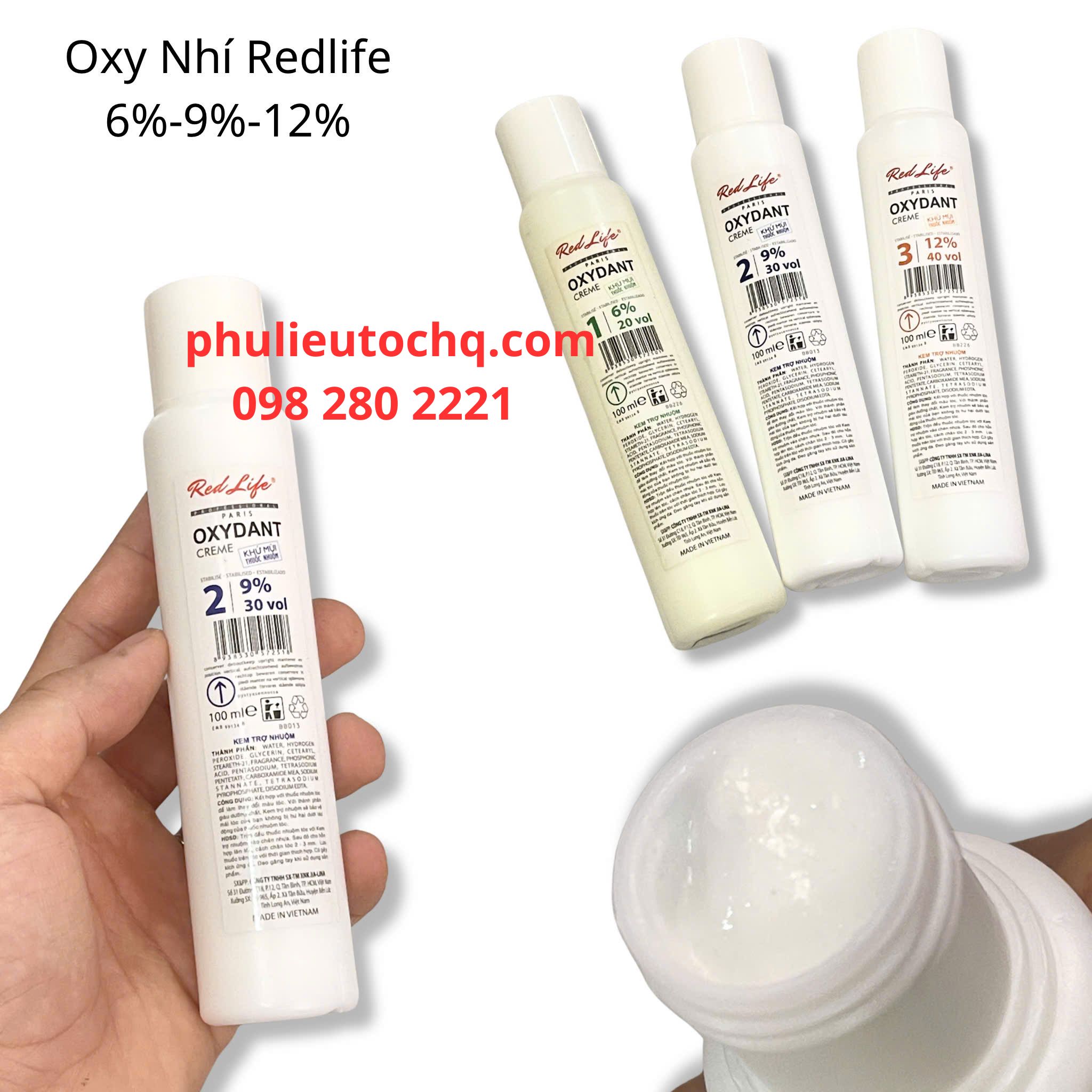 OXY trợ nhuộm 100ml