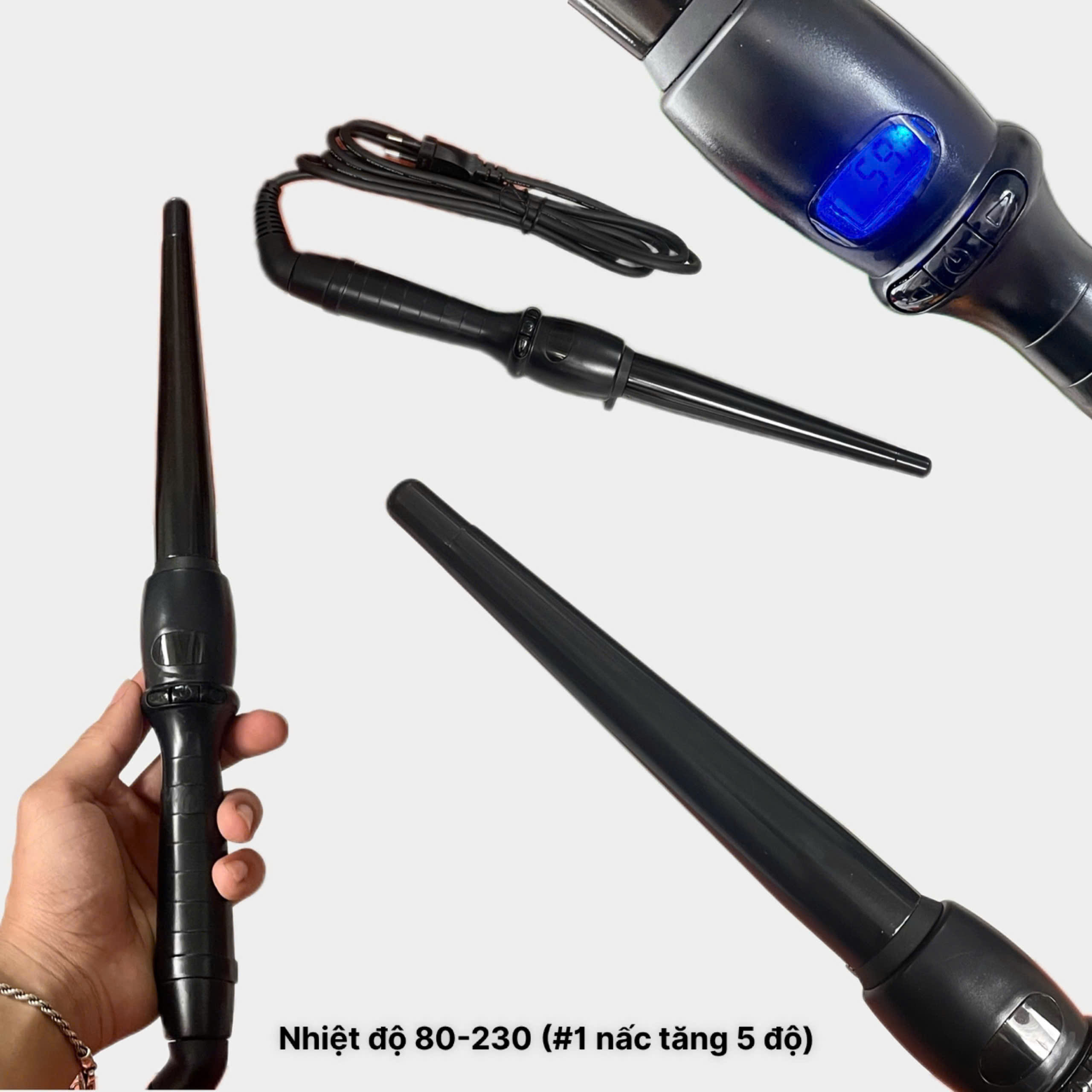 Máy uốn tóc lọn tháp