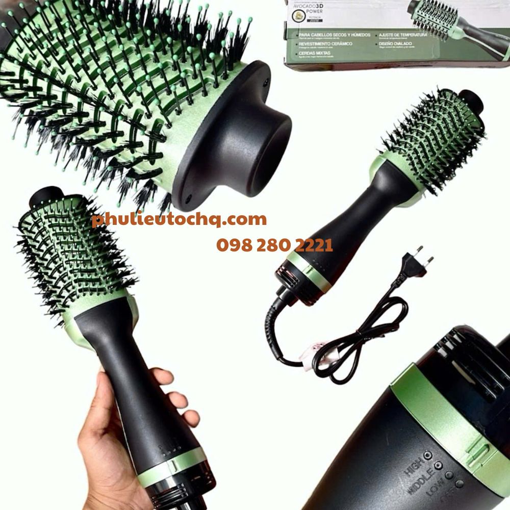 Lược điện sấy tóc tạo kiểu tóc cúp AL5