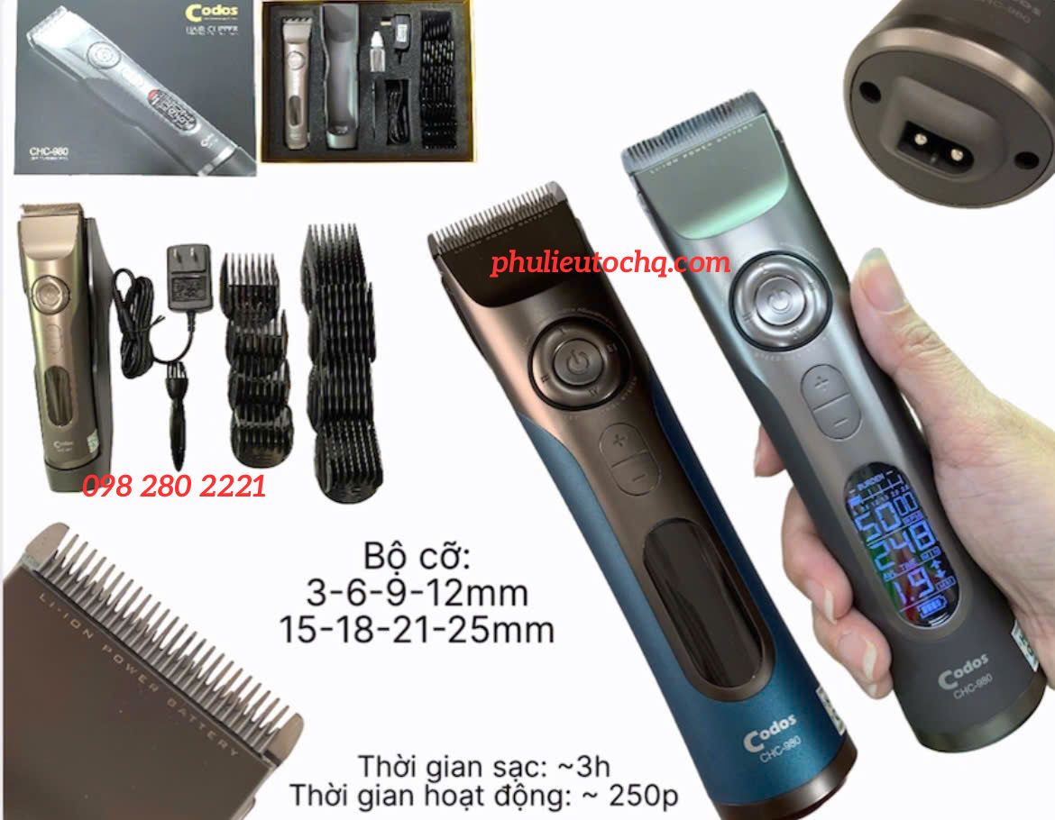 Tông đơ codos 980
