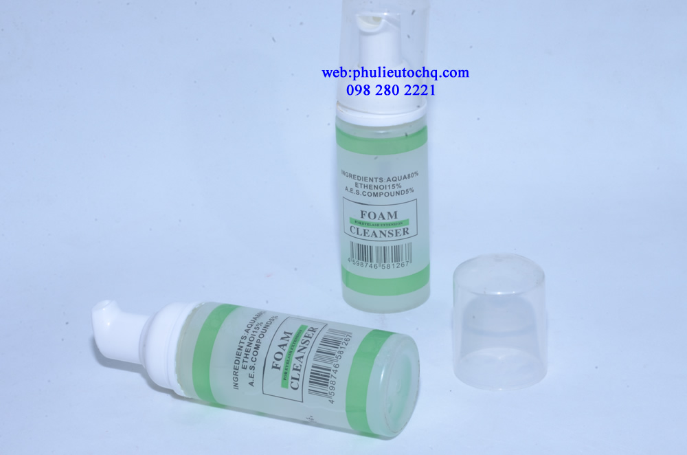 Nước xịt tạo bọt vệ sinh rửa mi