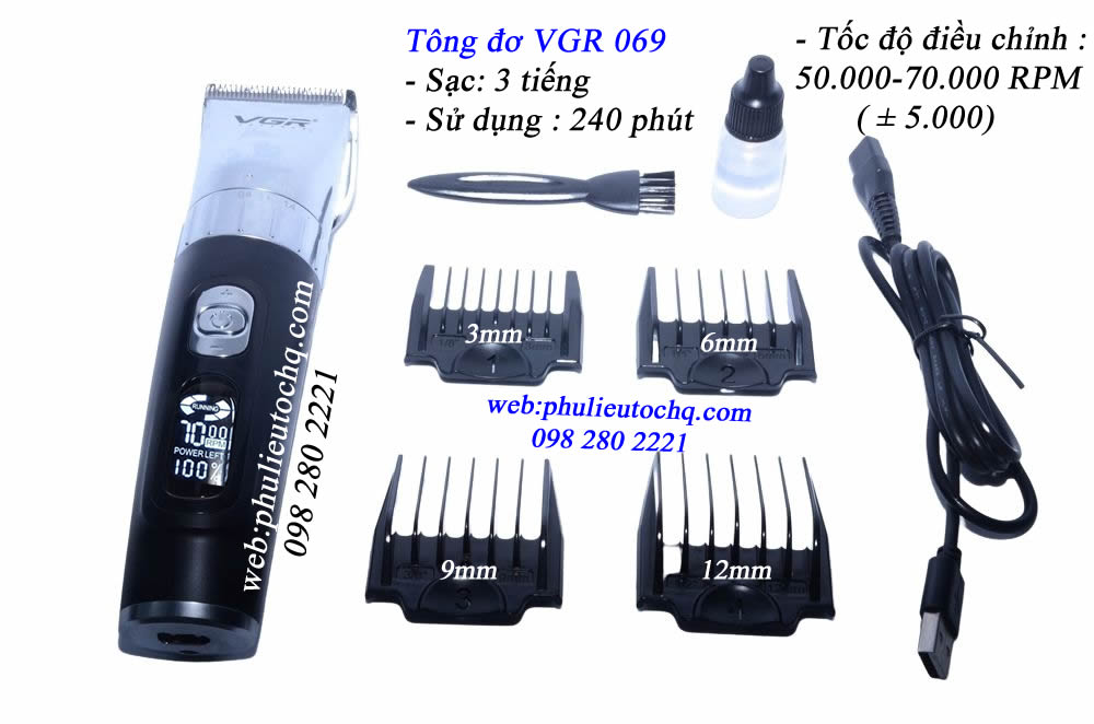 Tông đơ cắt tóc VGR 069