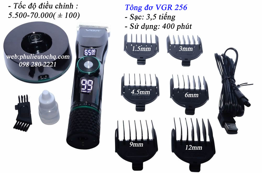 Tông đơ cắt tóc VGR 256
