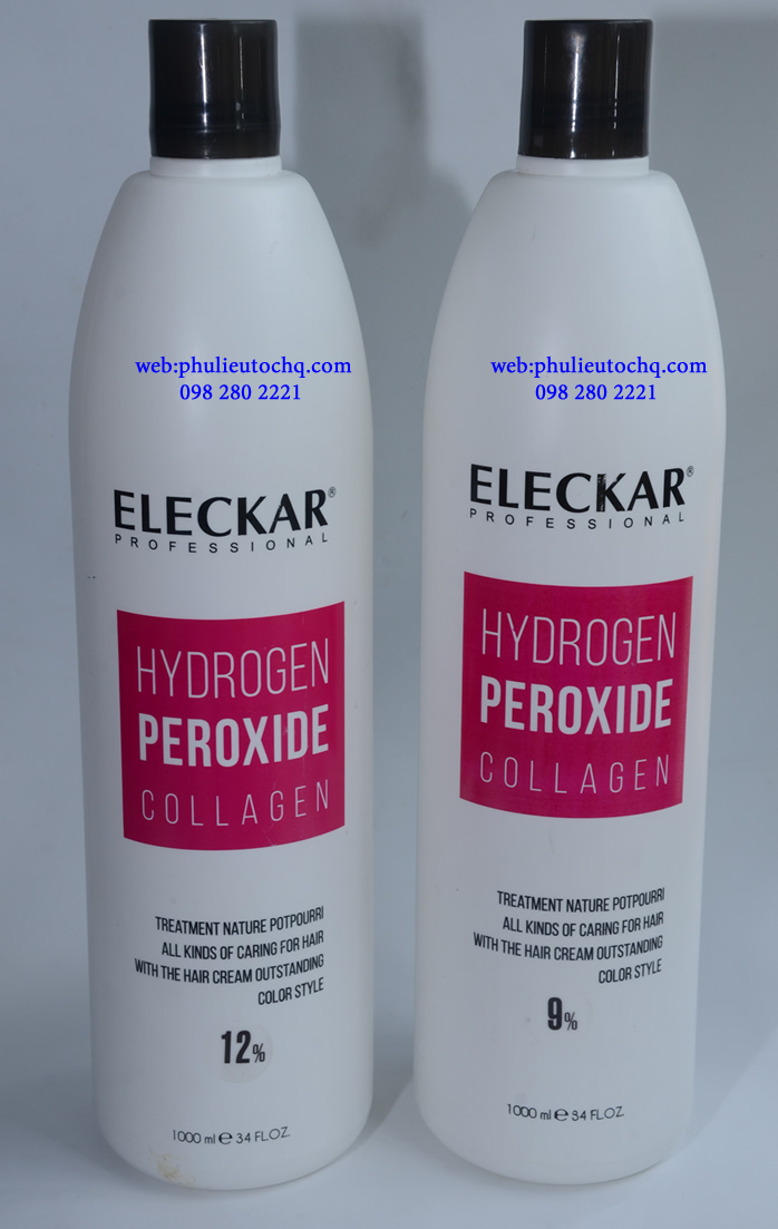 Oxy Eleckar là sản phẩm không thể thiếu khi sử dụng thuốc nhuộm tóc. Với Oxy Eleckar, màu nhuộm sẽ dễ dàng thẩm thấu sâu vào sợi tóc, tạo ra màu sắc rực rỡ và lâu phai. Sản phẩm không gây kích ứng da, an toàn cho người dùng.